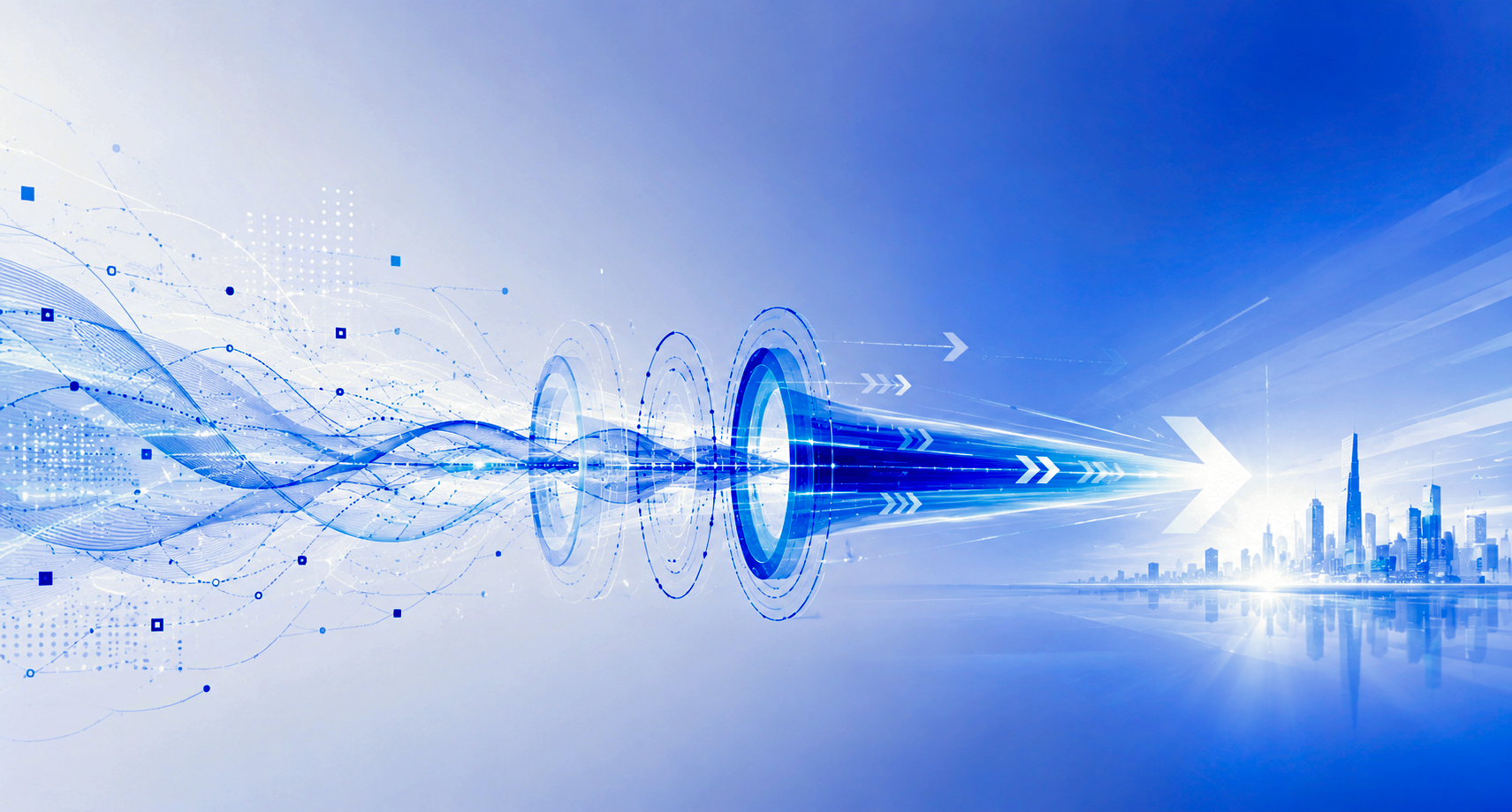 Digital transformation network visualization